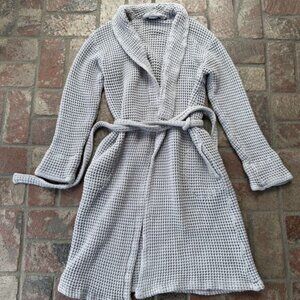 Brooklinen Dreamweave Waffle Robe Gray L